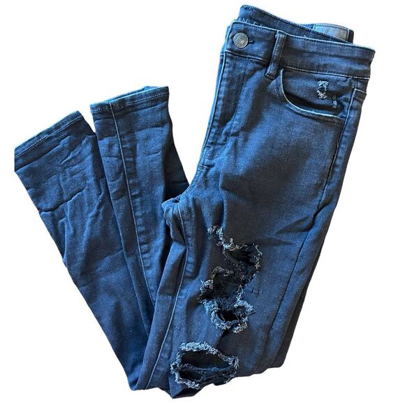 American Eagle Ne(x)t Level Stretch Hi-Rise Jeggings - 12 - Picture 1 of 4